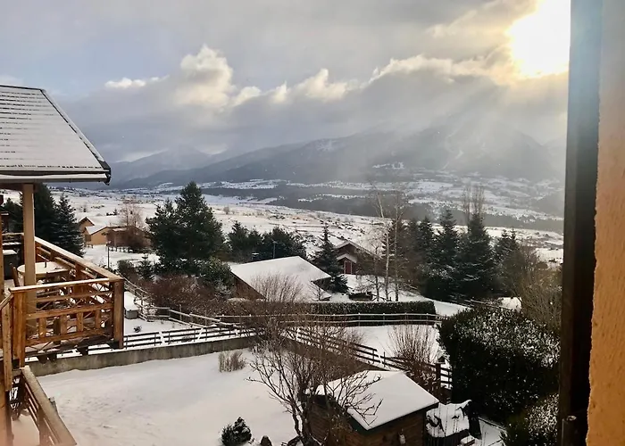 Superbe T3 Esprit Avec Vue Panoramique Font-Romeu-Odeillo-Via